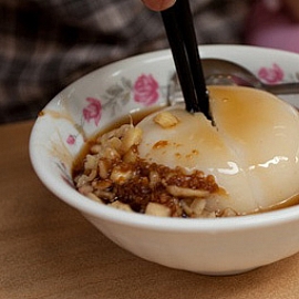 地瓜粉做出美味地瓜碗粿